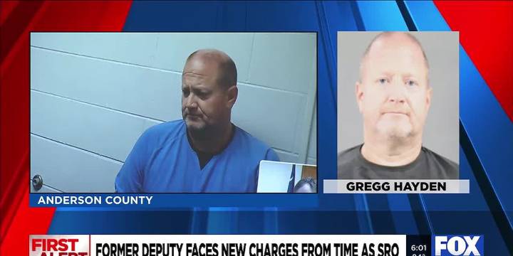 Former deputy faces new charges in Anderson Co. from time as SRO