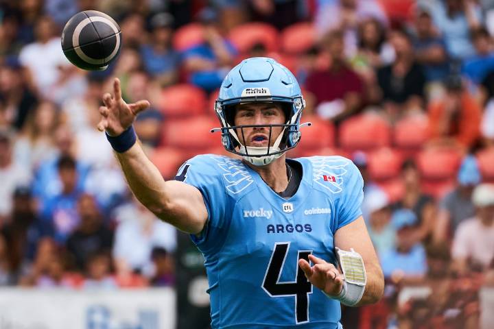 Nick Arbuckle touchdown passes help Argonauts best Lions