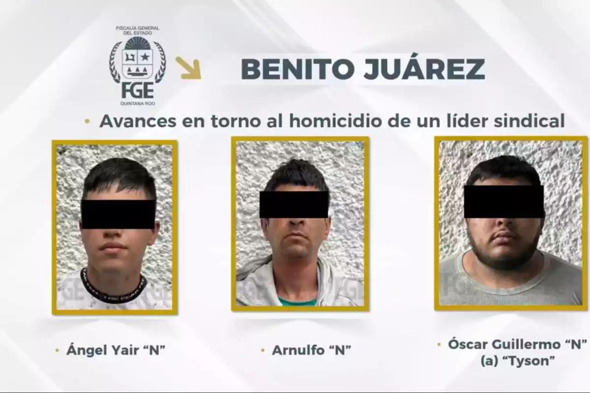 FGE revela más detalles del homicidio de Mario Machuca, líder de la CROC en Cancún
