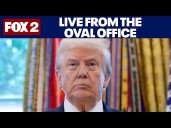 President Donald Trump - Live event from the Oval Office