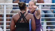 Townsend, Ostapenko have heated exchange after US Open match