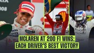 Ranked: Each McLaren driver’s best F1 victory as new landmark reached