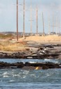 Hurricane Erin's massive waves threaten to isolate North Carolina's Outer Banks