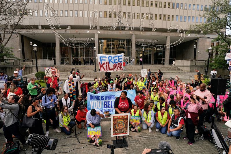 Judge extends block on Trump administration's efforts to deport migrant Abrego