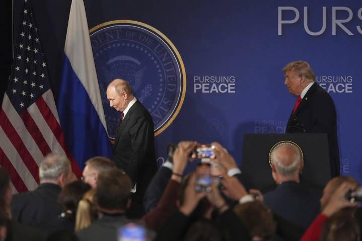 Takeaways from the Trump-Putin meeting: No agreement, no questions but lots of pomp – Winnipeg Free Press