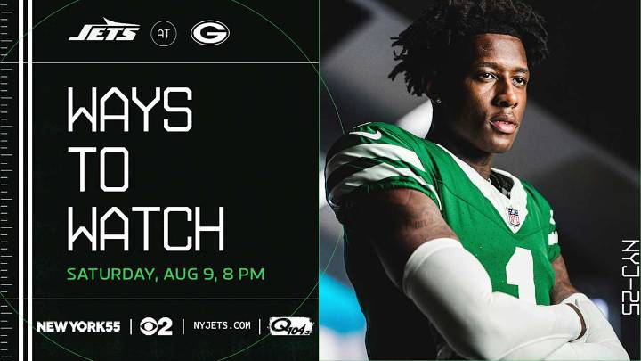 Ways to Watch | Jets at Packers Preseason Game