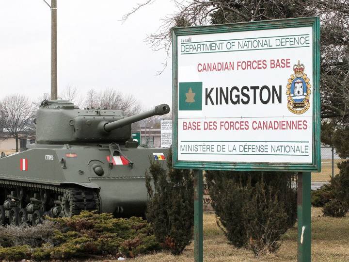 Explosives disposed of by military members at CFB Kingston