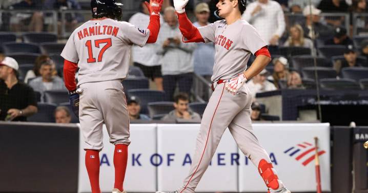 Rookie Roman Anthony homers, drives in 3 in Yankee Stadium debut as Red Sox outlast Yanks 6