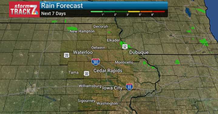 Cooler and Drier Weather!