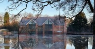 It was rebuilt after a fire - then in two hours, the damage was done again