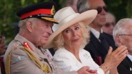 Queen Camilla moved to tears as war veteran salutes 'my brave King'