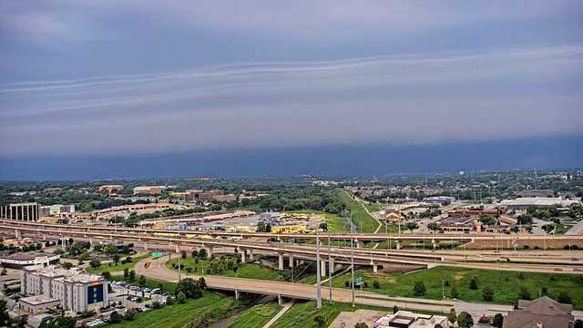 Watch: Amazing video shows line of clouds as storms hits Omaha area