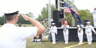 Current and past military heroes join together with community members in Springfield on Thursday evening