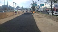 Terminan trabajos de reparación del socavón en Calzada Ignacio Zaragoza