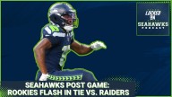 POST GAME: Tory Horton, Rookies Flash as Seattle Seahawks Tie Las Vegas Raiders