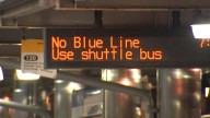 MBTA Blue Line shutdown, shuttle buses being used