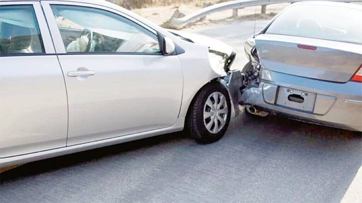 Alertan por montachoques en Carretera Monterrey