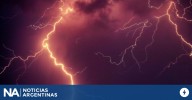 Ni LUNES ni MARTES: la tormenta eléctrica más fuerte de agosto cambió de fecha y hora