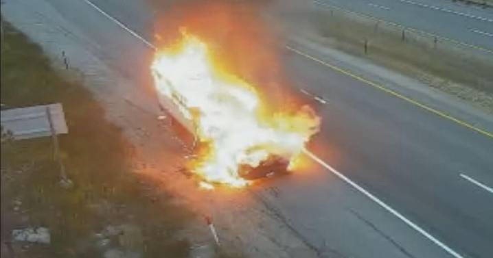 Truck fire shuts down westbound lanes of I-70 in Colorado's mountains