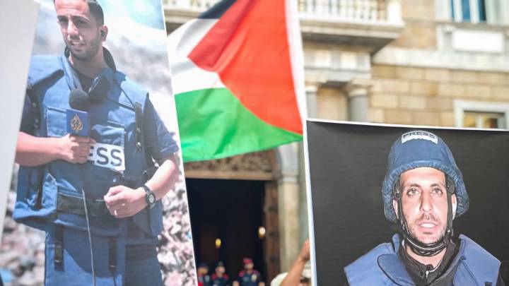 Periodistas suecos protestan en Estocolmo contra asesinatos de compañeros palestinos