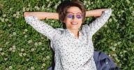 Woman defends 'selfish' decision to sunbathe in empty field