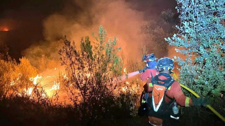 Última hora de los incendios en España: el Tres Cantos está ya perimetrado