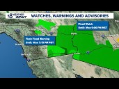 Monsoonal flow continues, lingering thunderstorms in San Diego County