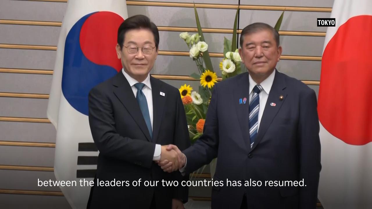 South Korea's Lee in Tokyo to highlight friendly ties with Japan before key summit with Trump
