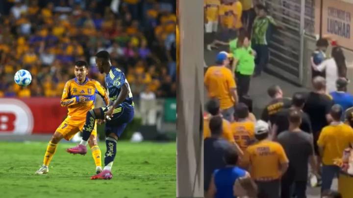 Tigres veta a aficionados que protagonizaron riña afuera del Estadio de la UANL