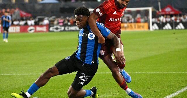 Toronto FC scores late goal for a 1-1 draw that ends CF Montreal's playoff hopes