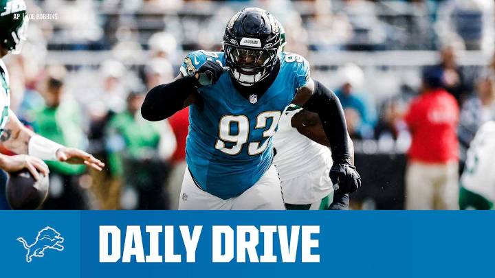 THE DAILY DRIVE: Lions claim two defensive linemen off waivers after roster cut deadline