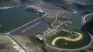 Lucky Peak water levels lowering as drawdown begins