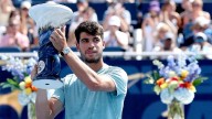 Alcaraz wins Cincinnati Open after Sinner retires in opening set due to illness