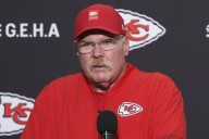 Report says bullet was fired into Chiefs coach Andy Reid’s office last spring while he was there