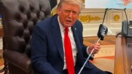Watch Trump show off golf club gifted by Zelensky from hero Ukrainian sergeant who took up sport after losing leg in war