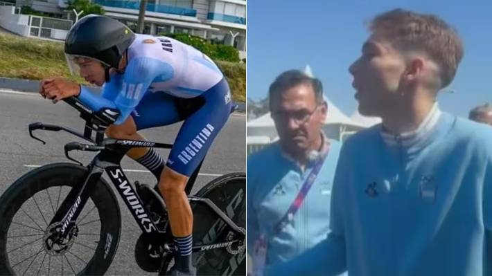 La polémica que se toma los Panamericanos Junior... Le quitan oro a ciclista argentino y explota: "Vergüenza total"