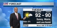 Tracking a late-August cold front
