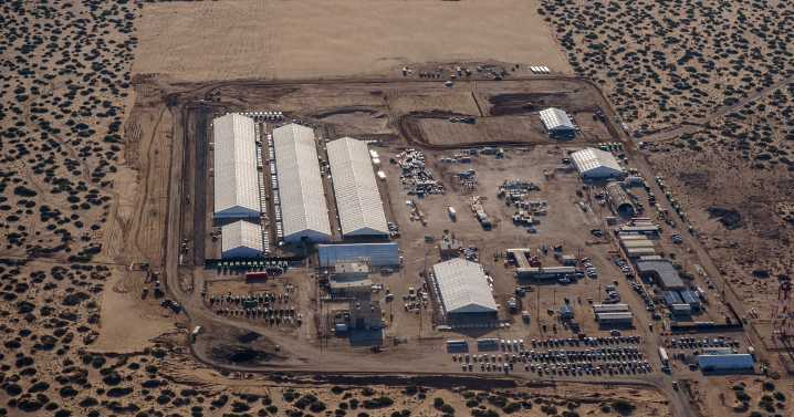Trump administration hits hurdles as it builds a key immigrant detention facility