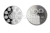 Conmemora Banxico 100 años con moneda de plata y billetes