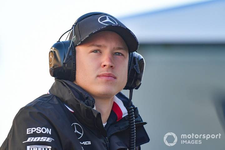 Mercedes explains Mazepin's absence from F1 test line