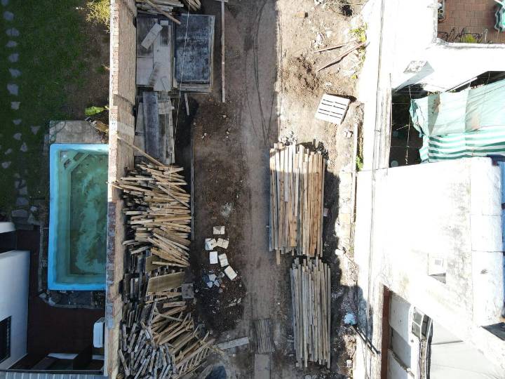 Qué explicación dio la hermana de Cristian Graf el día del hallazgo de los restos óseos en la casa