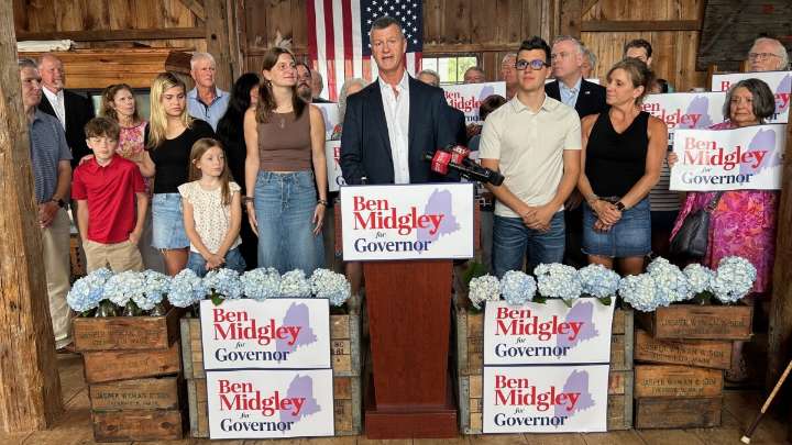 Kennebunkport Republican Ben Midgley announces run for governor Tuesday