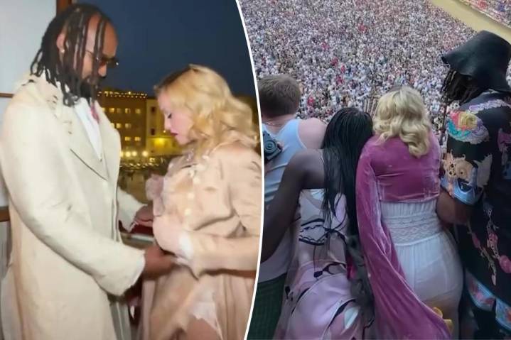 Inside Madonna's 67th birthday bash with boyfriend Akeem Morris, 29, and daughters