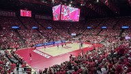 Nebraska volleyball takes down the alumni team in four sets
