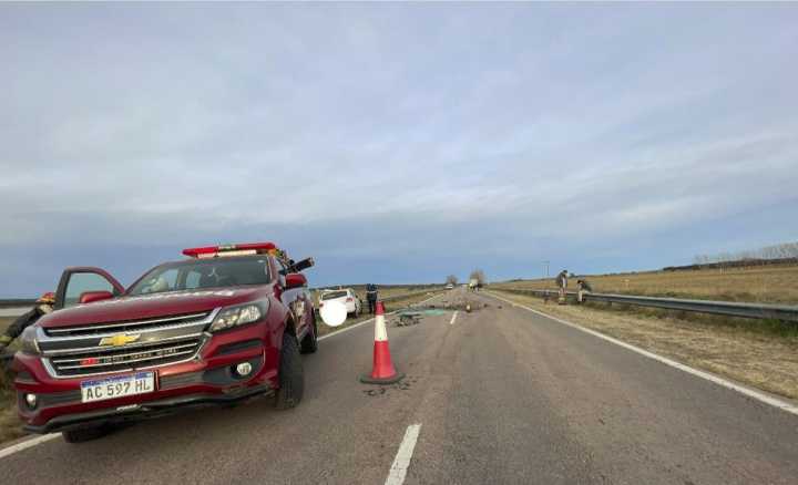 Choque en la ruta nacional 152: Un hombre murió