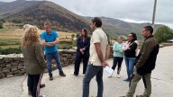 Los vecinos de Genestoso aún no respiran tranquilos tras la extinción del incendio: su preocupación ahora es el riesgo de desprendimiento de piedras