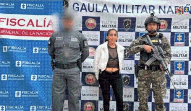 Asegurada presunta responsable de coordinar la compra, transporte y distribución de explosivos para el ELN