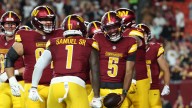 Jayden Daniels had 4-word explanation for big risk on TD run