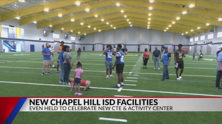 Chapel Hill ISD unveils new career technology center, multipurpose facility