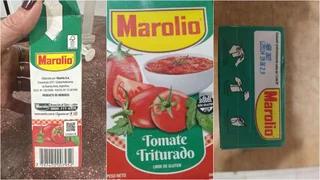 Tomate Marolio con gusanos: lote L25114 que no se debe consumir
